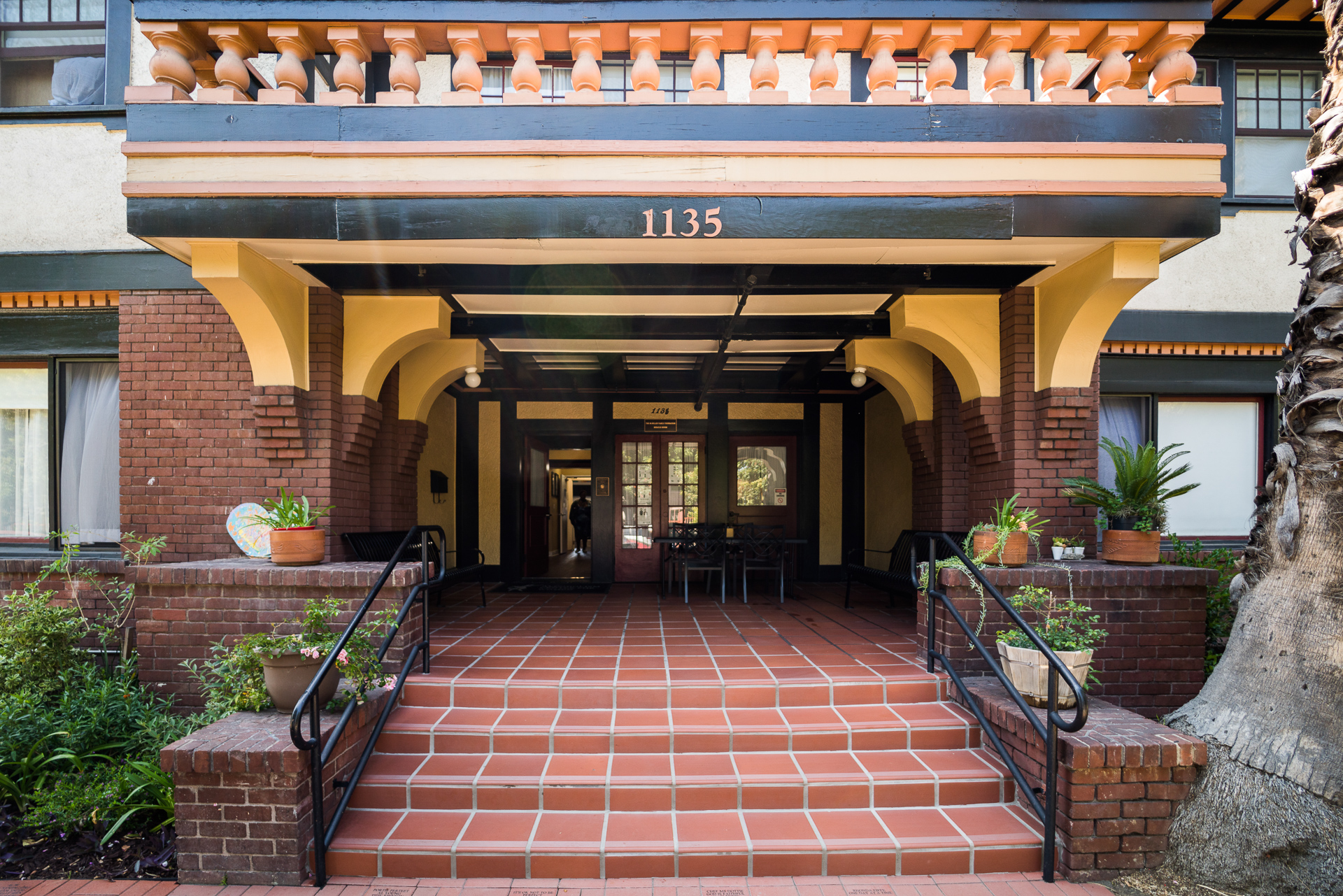 Entrance to the Residential House at ACW